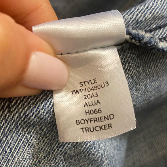 Lucky Brand Boyfriend Trucker Jean Jacket - Picture 11 of 15